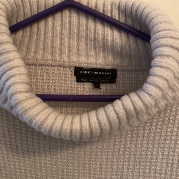 Lavender Something Navy for Nordstrom Turtleneck sweater - Picture 3 of 3